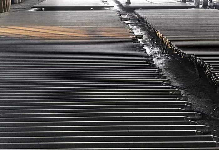 江都水泥厂网架安装